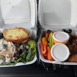 The Tea Room at Merrie Pennie's - Take a meal to go!! Dine in or take out menu changes daily. Food service Tues thru Sat from 11am - 2pm.