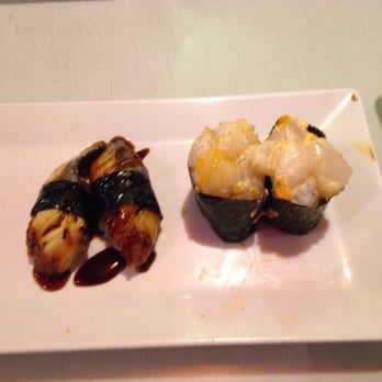 Hello Sushi - Eel and scallops... Does it get better than this? I think not. Delish - Japanese Near Me - Redlands, California