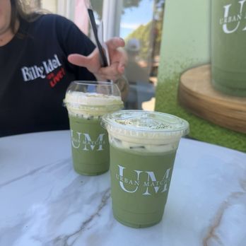 Urban Matcha - Matcha with mango cheese cream cap and banana pudding matcha - Desserts Near Me - Castro Valley, California Urban Matcha - Matcha with mango cheese cream cap and banana pudding matcha - Desserts Near Me - Castro Valley, California