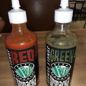 Pita Jungle - Red or green?  I say try both! - Mediterranean Near Me - Mesa, Arizona