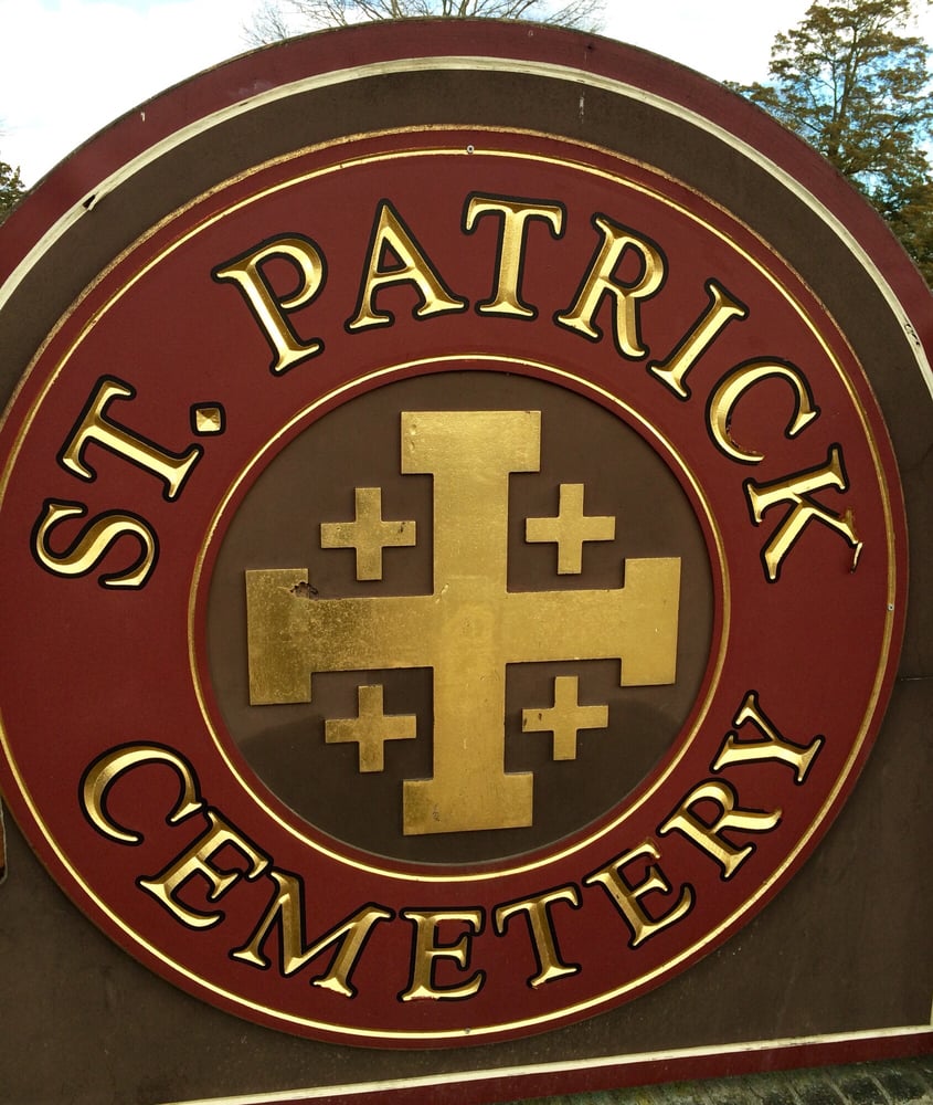 ST. PATRICK CEMETERY Updated August 2024 Brentwood Rd. & Tillie St