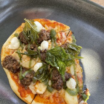 Magic Key Terrace - Magic Key Holder Dining - Impossible™ Sicilian Meatball Flatbread - Wine Bars Near Me - Anaheim, California