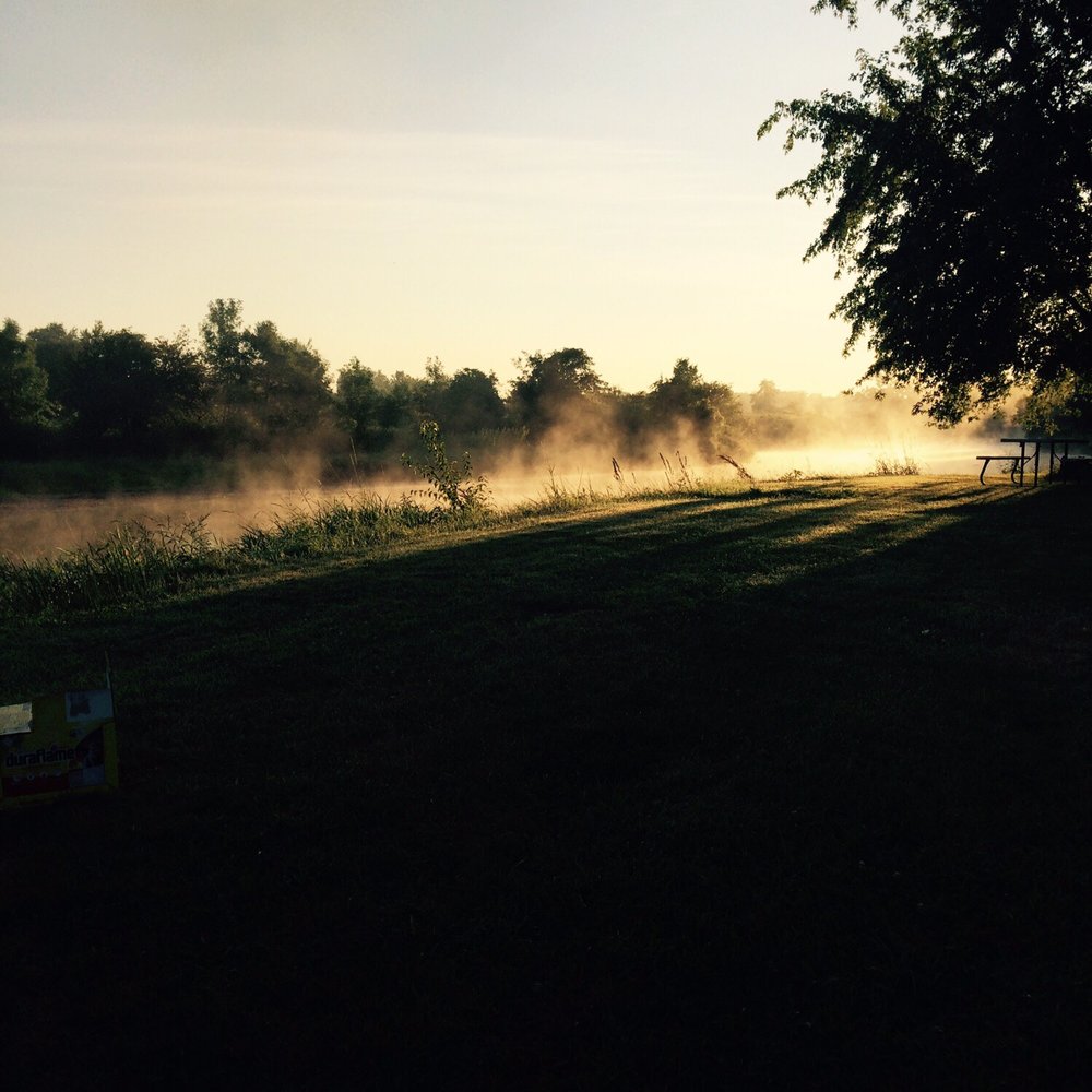 Sweet Minihaha Campground - Morning view from the campsite - Campgrounds Near Me - Brodhead, Wisconsin Sweet Minihaha Campground - Morning view from the campsite - Campgrounds Near Me - Brodhead, Wisconsin
