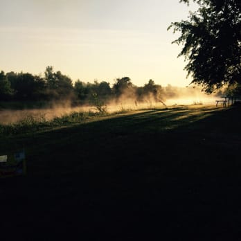 Sweet Minihaha Campground - Morning view from the campsite - Campgrounds Near Me - Brodhead, Wisconsin Sweet Minihaha Campground - Morning view from the campsite - Campgrounds Near Me - Brodhead, Wisconsin