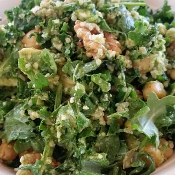 Ugrean - Build your own...organic argula, kale, quinoa, chickpeas, feta, walnuts, and avocado ($9)... yummy & healthy! - Salad Near Me - Orlando, Florida Ugrean - Build your own...organic argula, kale, quinoa, chickpeas, feta, walnuts, and avocado ($9)... yummy & healthy! - Salad Near Me - Orlando, Florida