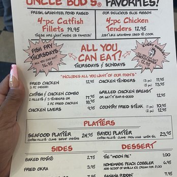 Uncle Bud's - Seafood Near Me - Nashville, Tennessee