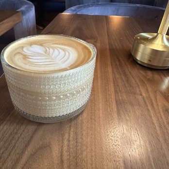 The Coffee Builders - House made honey lavender syrup latte - Coffee & Tea Near Me - Phoenix, Arizona