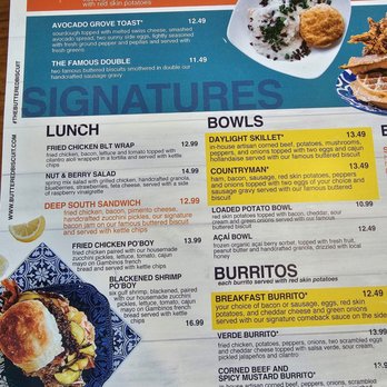The Buttered Biscuit - Springdale - Menu - Breakfast & Brunch Near Me - Springdale, Arkansas The Buttered Biscuit - Springdale - Menu - Breakfast & Brunch Near Me - Springdale, Arkansas