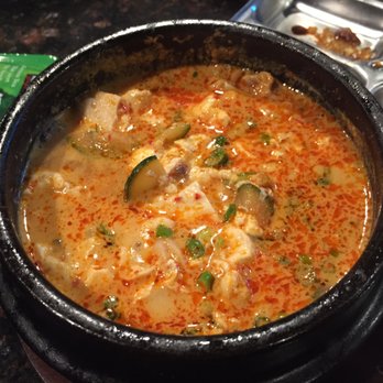 Four Plus 3 Korean BBQ - 4 soft tofu stew - Korean Near Me - Eugene, Oregon