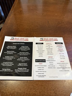 Menu photo 1 Billy Goat Tavern - Wrigleyville Chicago, IL