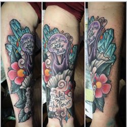 Electric Cicada - He fixed this piece for me (lettering is not his)