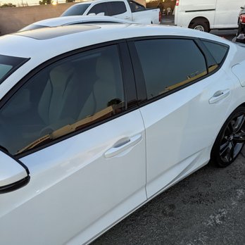 2B1 Tint - Close up. You can't even tell the interior is light - Car Window Tinting Near Me - Garden Grove, California