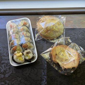 Bread Garden - Kimbap, melon bread, almond tuile - Bakeries Near Me - Newport News, Virginia