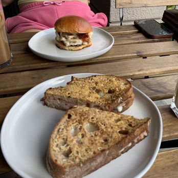 The Baker’s Daughters - Ham and cheese sandwich. Banana cheese sandwich - Cafes Near Me - Simi Valley, California