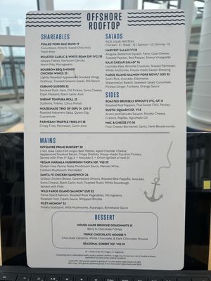 Menu photo 1 Offshore Rooftop Chicago, IL Menu photo 1 Offshore Rooftop Chicago, IL