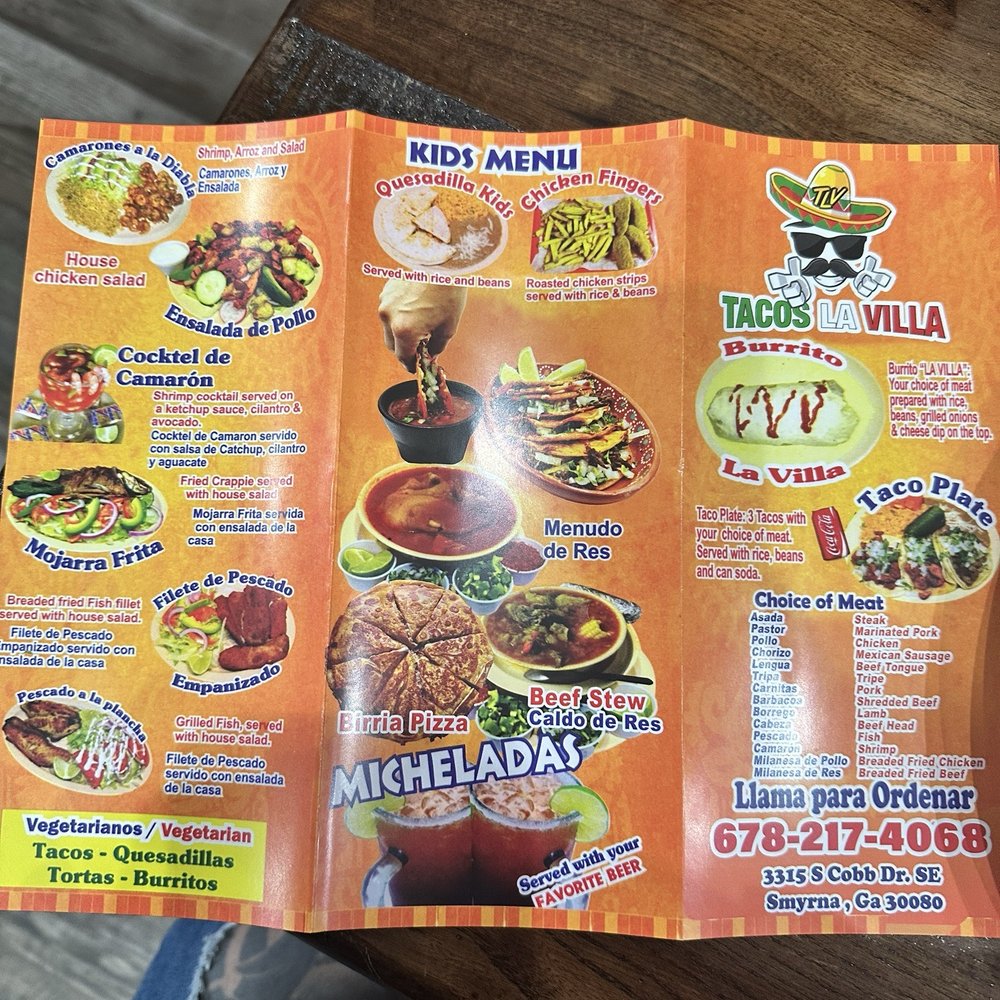 Tacos La villa - Mexican Near Me - Smyrna, Georgia Tacos La villa - Mexican Near Me - Smyrna, Georgia