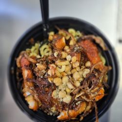 Koshary Time - Buffalo chicken Koshary bowl