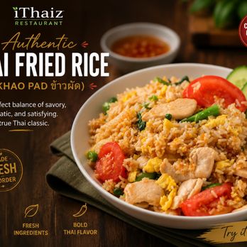 iThaiz Restaurant - F2. iThaiz Fried Rice - Thai Near Me - Richmond, Virginia iThaiz Restaurant - F2. iThaiz Fried Rice - Thai Near Me - Richmond, Virginia