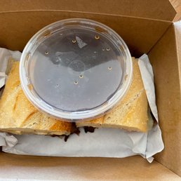 Crust Sourdough Dip With Warm Au Jus