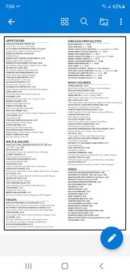 Menu photo 2 Terilli's Restaurant & Bar Dallas, TX Menu photo 2 Terilli's Restaurant & Bar Dallas, TX