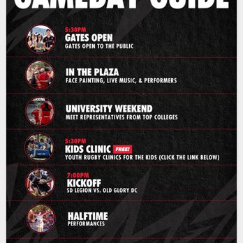 Torero Stadium - June 7 2025  Things to know before ya go. Gates open 5:30pm. Kickoff 7 pm.  Cya there! - Stadiums & Arenas Near Me - San Diego, California