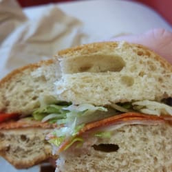 Jersey Giant Submarine - Was disappointed by the VERY THIN slices of meat on it. It tastes like bread and oil/vinegar only.   :(