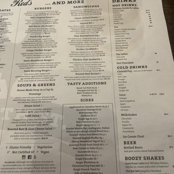 Red's On 4th - The overpriced menu - Breakfast & Brunch Near Me - Calgary, Alberta Red's On 4th - The overpriced menu - Breakfast & Brunch Near Me - Calgary, Alberta