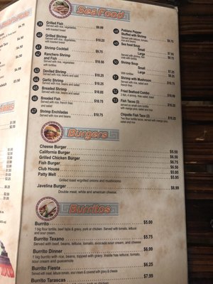Menu photo 7 El Tapatio Mexican Restaurant Kingsville, TX Menu photo 7 El Tapatio Mexican Restaurant Kingsville, TX