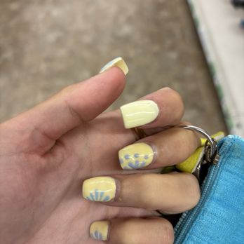 Big Pine Nails - husband added nail designs for me to like them better. Ended up getting all of them redone after seeing the index next to them. - Nail Salons Near Me - Big Pine Key, Florida Big Pine Nails - husband added nail designs for me to like them better. Ended up getting all of them redone after seeing the index next to them. - Nail Salons Near Me - Big Pine Key, Florida