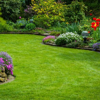 CRP Home - a garden with a lawn and flowers - Landscaping Near Me CRP Home - a garden with a lawn and flowers - Landscaping Near Me