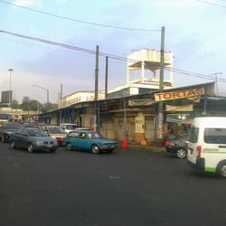 Mercado de Tacubaya - Mercado de Tacubaya, vista desde Av. Carlos Lazo.