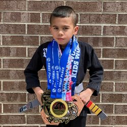 Renzo Gracie Houston - Judah Maccabee loves competing in local tournaments and winning medals.