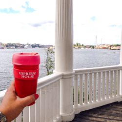 Prins Eugens, Waldemarsudde - The gazebo with a view. and a soy latte. august 2016