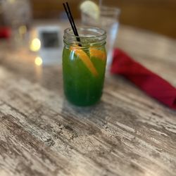 Kelsey's - Kelsey's fish bowl Coconut rum, UV blue vodka, Pineapple juice, Sour mix & soda