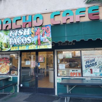 Macho Cafe - The front. On Mission Dr. At Gladys. Small shared parking lot...and they take credit cards - Mexican Near Me - San Gabriel, California