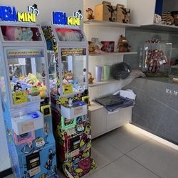 The Alley Mira Mesa - Inside has these fun claw machines