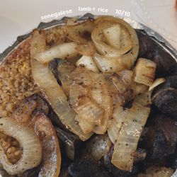 Koité Grill - Small lamb and Small Dibi Lamb w/ Rice Combo
