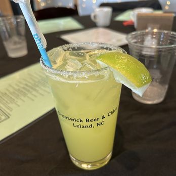 Brunswick Beer and Cider - House margarita, strong and really good! - Venues & Event Spaces Near Me - Leland, North Carolina