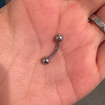 Platinum Ink - This is the jewelry they used. I thought they're suppose to be straight barbells? Weird. - Tattoo Near Me - Austin, Texas