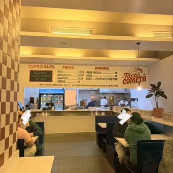 Tacos Cometa - Interior - Mexican Near Me - Seattle, Washington