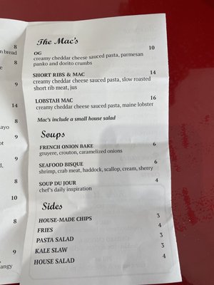 Menu photo 4 Dupers Fredonia, NY