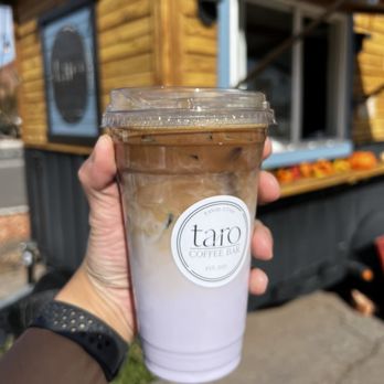 Taro Coffee Bar - Taro latte dirty - Coffee & Tea Near Me - Kanab, Utah