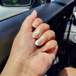 DuMa Nail Studio - Melon green cat eye