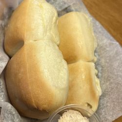 Rolls with honey cinnamon butter