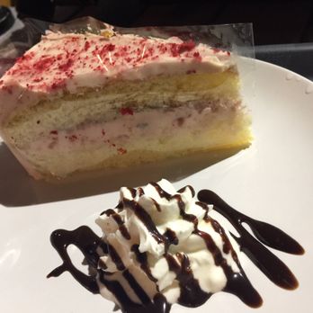 The Coffee By Hand - Strawberry Yogurt Cake - Desserts Near Me - Duluth, Georgia