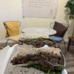 Krust Bakery &Cafe - Galbi sandwich