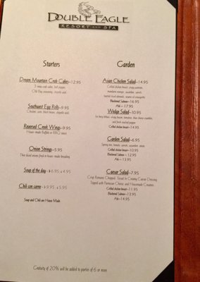 Menu photo 5 Eagle's Landing Restaurant June Lake, CA Menu photo 5 Eagle's Landing Restaurant June Lake, CA