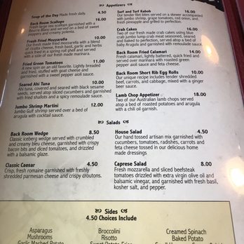 Back Room Steakhouse - Steakhouses Near Me - Apopka, Florida Back Room Steakhouse - Steakhouses Near Me - Apopka, Florida