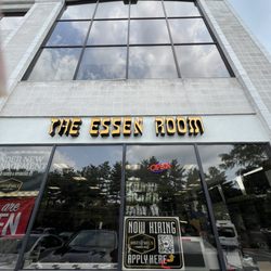 The outside looks modern, but the inside feels like a small town Jewish bakery.