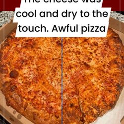 Boggy Boys Pizza - Awful $43 pizza.
